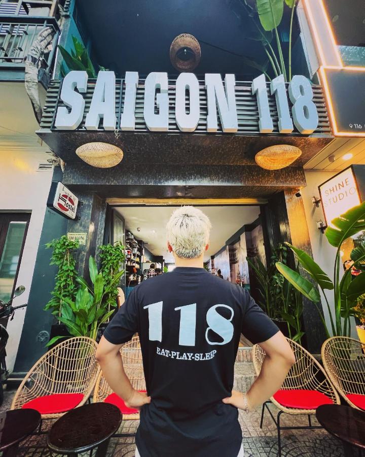 Saigon 118 Hostel And Cafe Хошимин Экстерьер фото