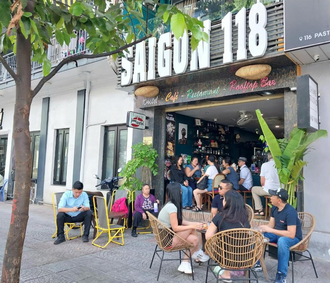 Saigon 118 Hostel And Cafe Хошимин Экстерьер фото